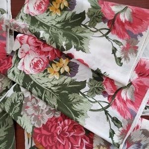 Shabby Cottage, Chic, Farmhouse Table Linens/ Napkins. Set of 8